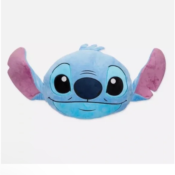 Disney Other - Stitch Floppy Ears Plush Throw Pillow